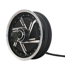 Load image into Gallery viewer, QS 12 X 3.5 inch 96V 120kmph Most Powerful Motor 12000W 12kw 260 V4 Electric Wheel Hub Motor for High Power Electric Scooter