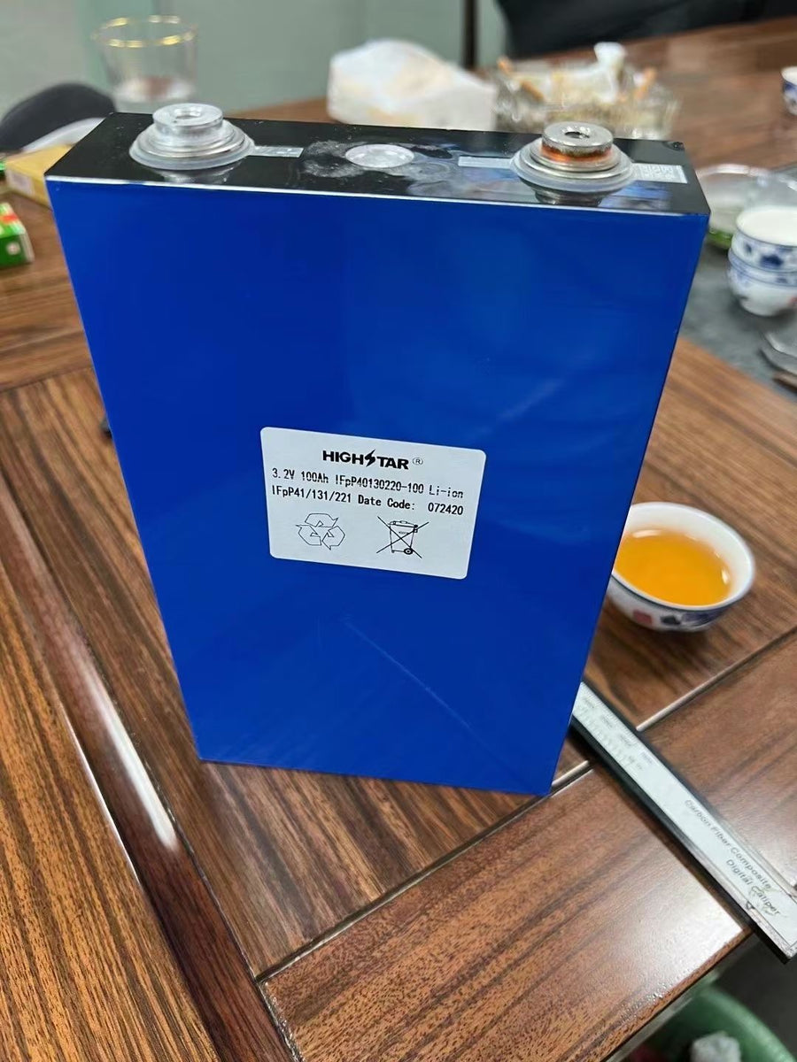 Highstar 3.2v100ah lithium battery cell for solar rv power bank Lifepo