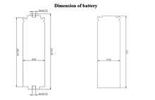 Load image into Gallery viewer, Headway 3.2v8ah 38120HP high C rate car audio power bank battery cell