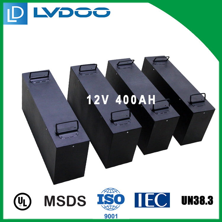 Lithium ion Battery 12V 400Ah For Caravan Camping Car ESS