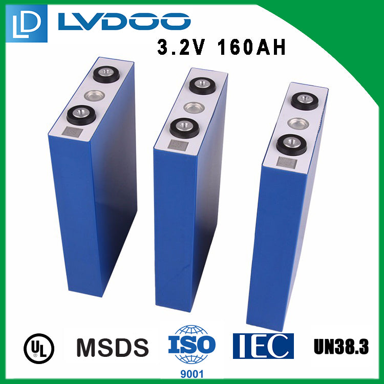 3.2V 160Ah LiFePO4 Battery Cell for Lithium ESS Energy Storage Systems