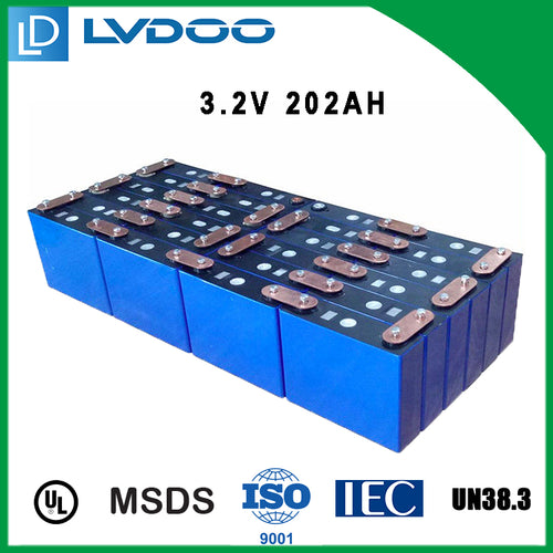 Deep cycle lifepo4 battery 202ah battery cell