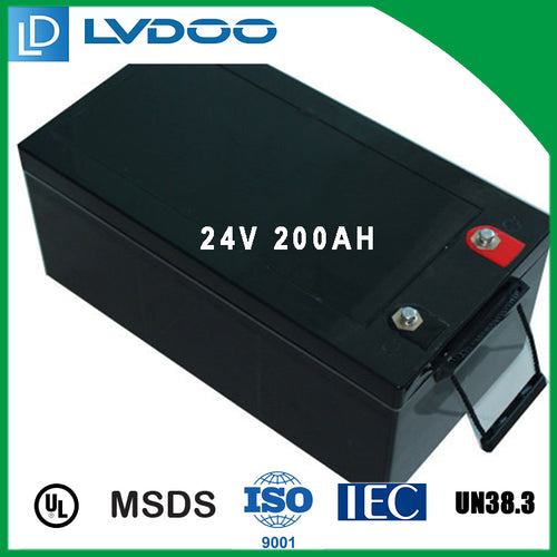 Lithium ion Battery for Power storage in Yacht/RV/Marine 24V 200Ah