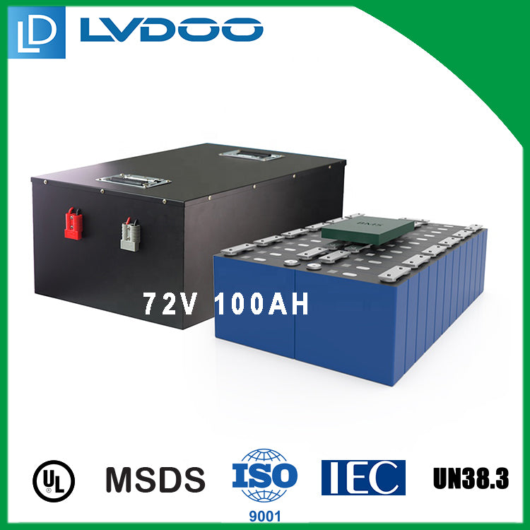 72V 100Ah Lifepo4 Lithium Ion Battery pack for RV