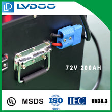 Load image into Gallery viewer, 72v 200ah lithium ion battery pack for electric car