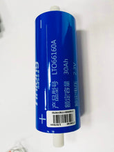 Load image into Gallery viewer, High Quality Deep Cycle 2.3V 30AH Lithium Titanate Battery Rechargeable LTO battery